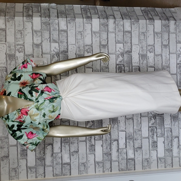 TED BAKER NWT midi dress sz 2 - Picture 3 of 10